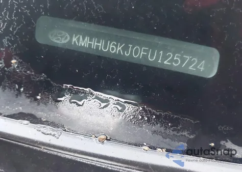 2015 Hyundai Genesis 3.8 Ultimate from USA, damaged, VIN KMHHU6KJ0FU125724